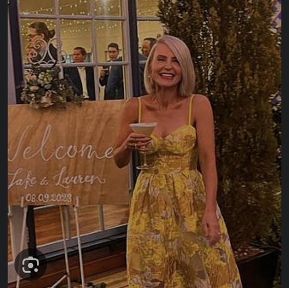 Showpo Yellow Floral Midi Dress - Picture 3 of 9